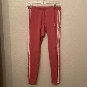 Adidas leggings- Pink-Size M
